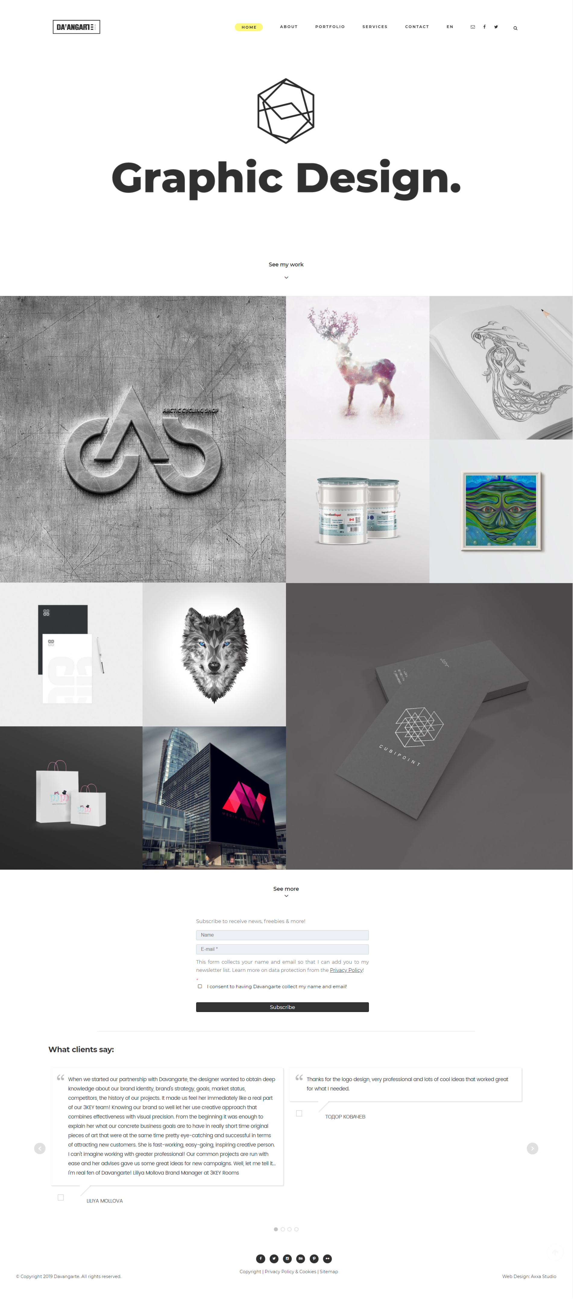 carousel image Davangarte's Website