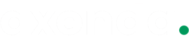 Logo of Axenda Translation white
