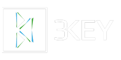 3key logo white