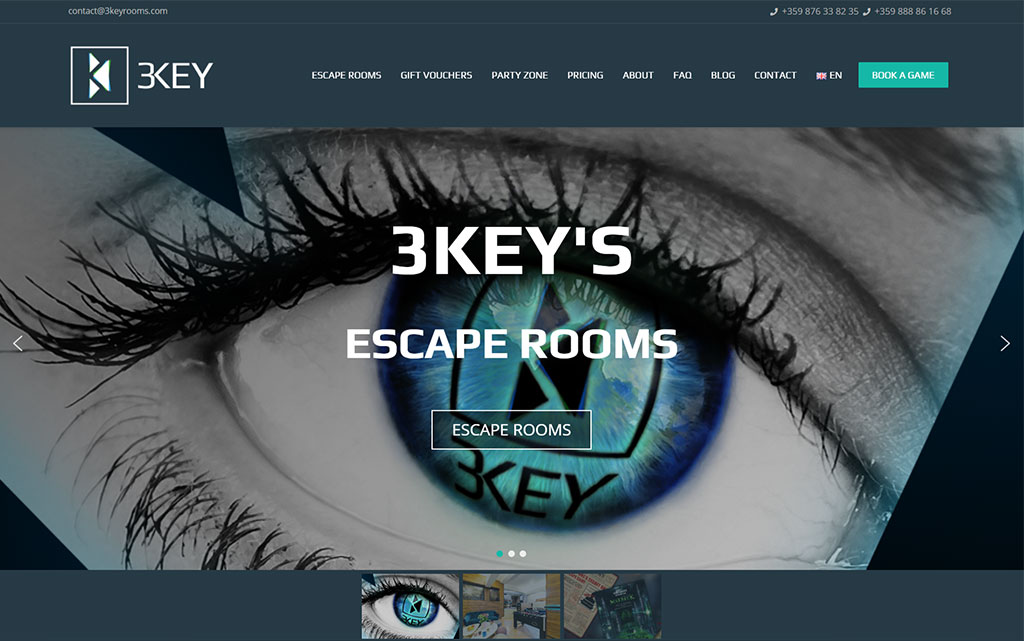 website project for 3key